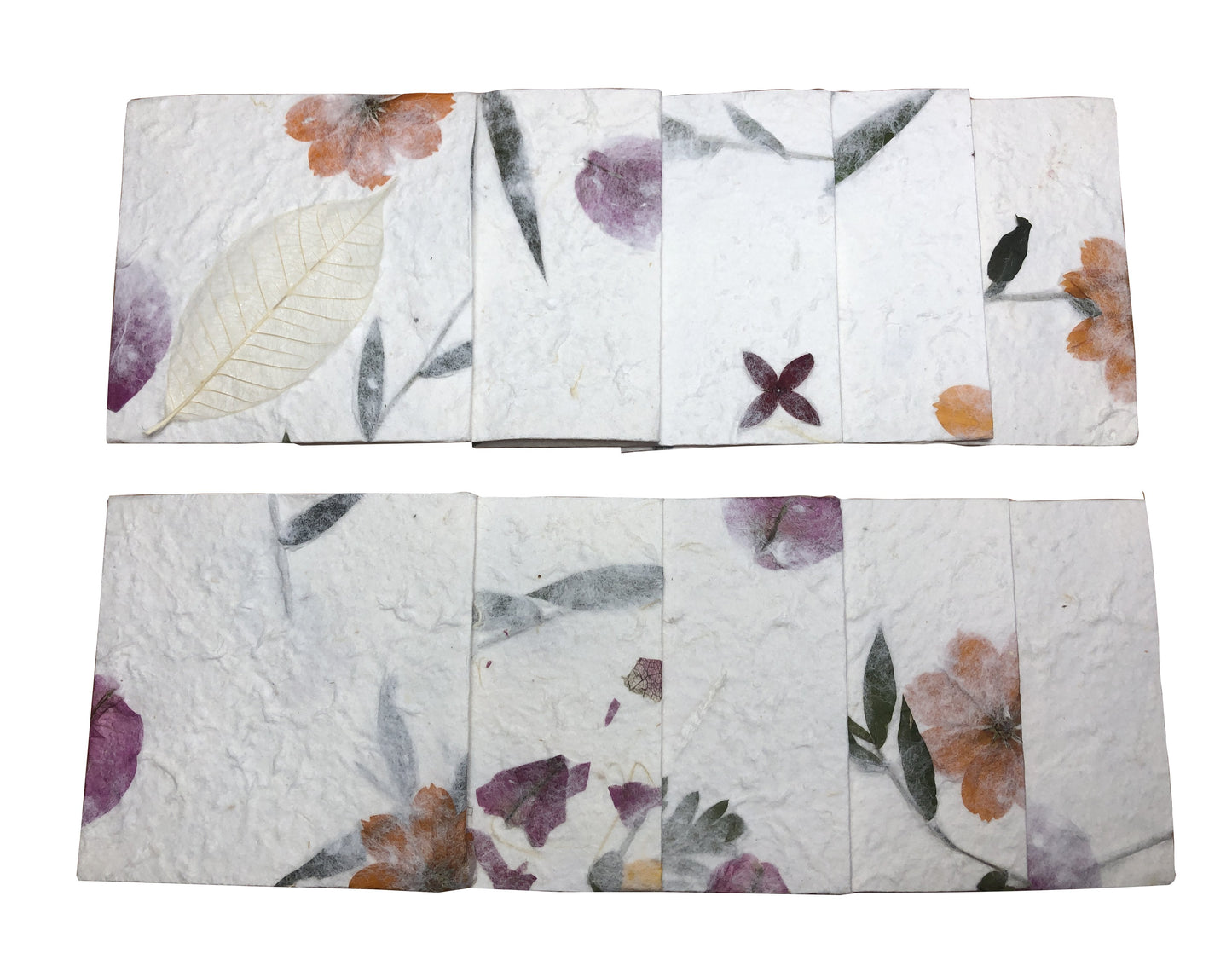 10 Envelope Per Pack Mulberry Paper Pressed Flower Inclusion Paper Handmade Envelope 10 x 10 CM - SIZE 3.94 INCH